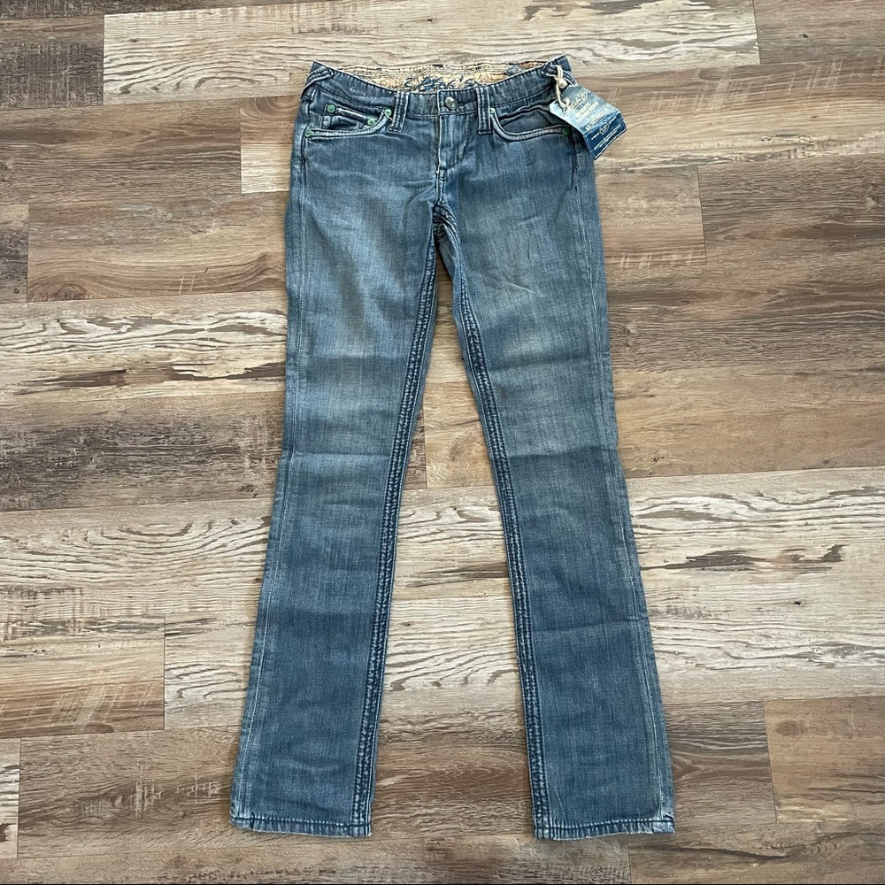 Y2k Stitch’s Seminole light denim jeans 27 NWT